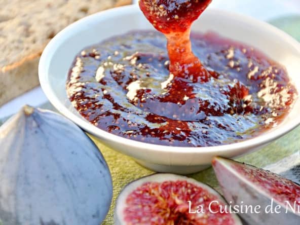 Confiture de figues et gingembre