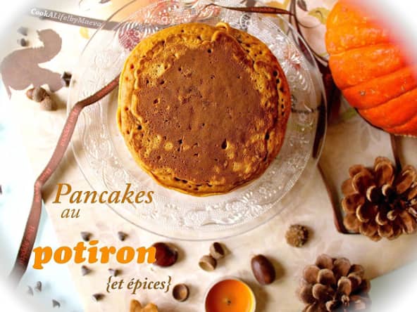 Pancakes au potiron et épices d'automne