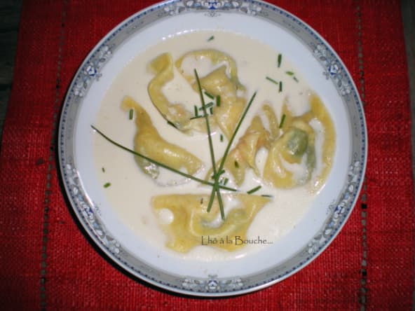 Ravioles de Langoustines et sa bisque : un plat de fêtes !