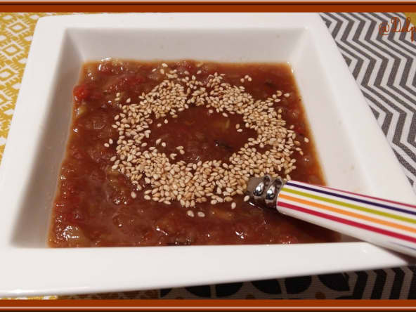 Mouliné de légumes à l'orientale