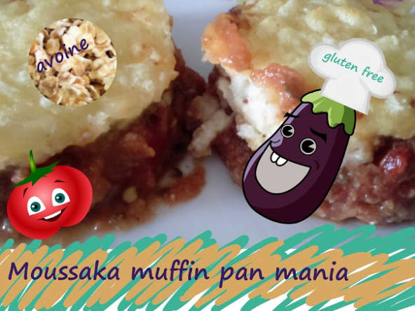 Mini moussaka "muffin pan mania"