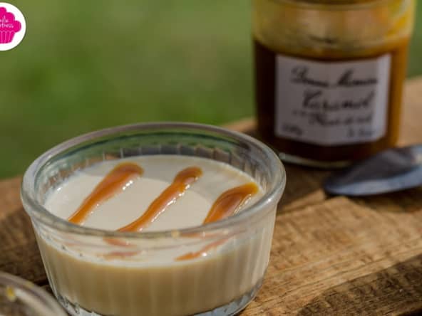 Panna cotta au caramel au beurre salé