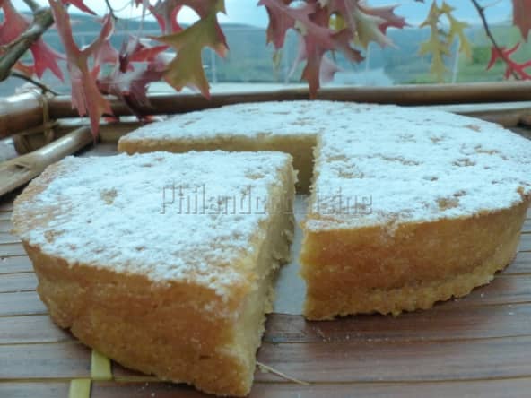 Gâteau à la compote de pomme ou Apfelmuskuchen