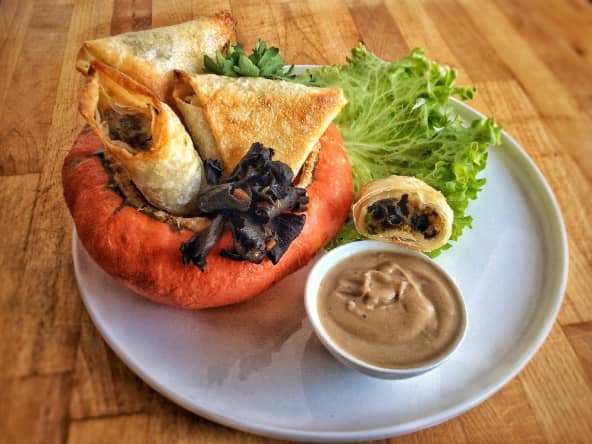 Samoussas aux trompettes de la mort