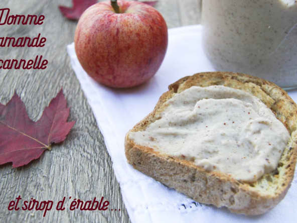 Beurre de pommes végétal au sirop d'érable