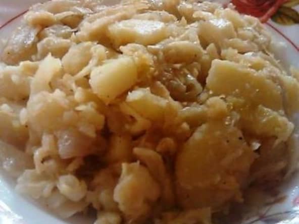 Emincé de chou à l'étouffée