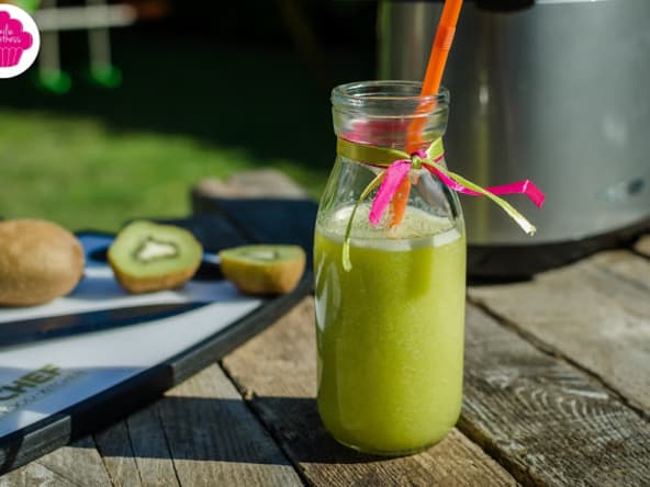 Jus de kiwis et de pommes