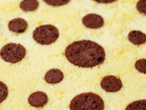 Roulé confiture chocolat et amandes