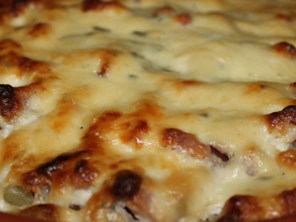 Gratin de pommes de terre au Roquefort