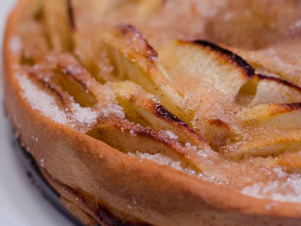 Gâteau spirale aux pommes