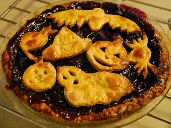 Tarte aux yeux de sang pour fêter Halloween