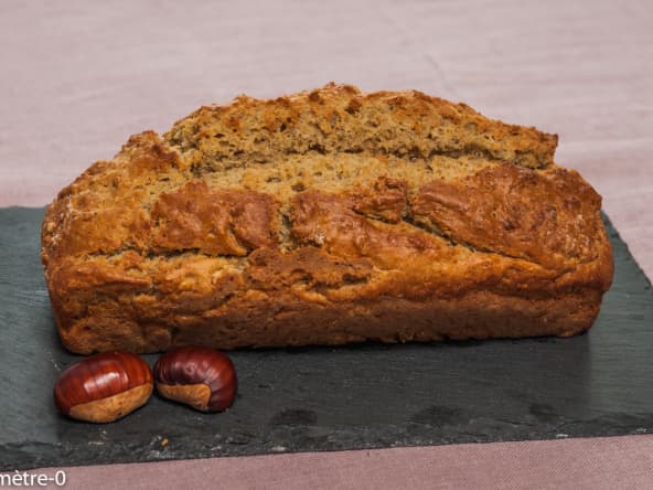 Cake aux châtaignes et au miel