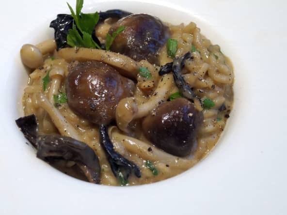 Risotto aux champignons