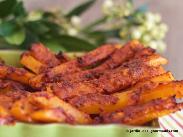 Frites Butternut au four