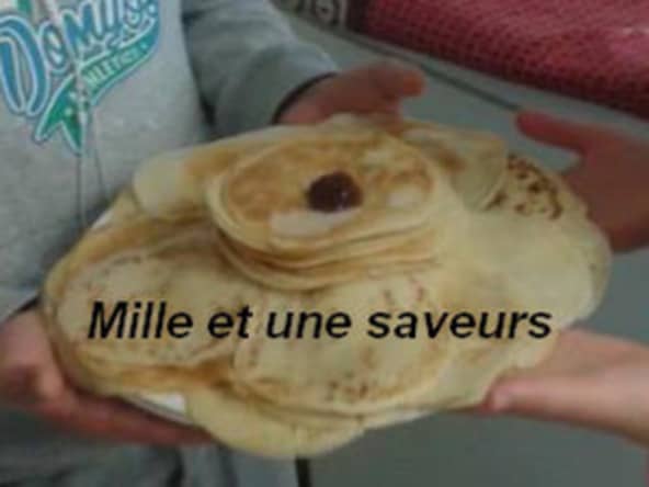 Crêpe sans oeuf