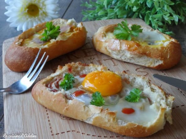 Egg boats pour le petit déjeuner