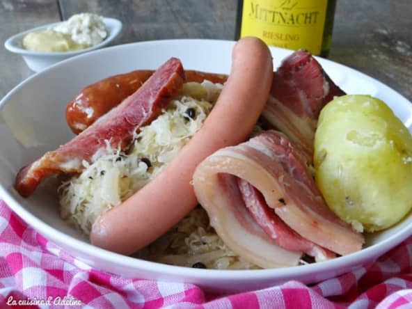 Choucroute garnie alsacienne et traditionnelle 