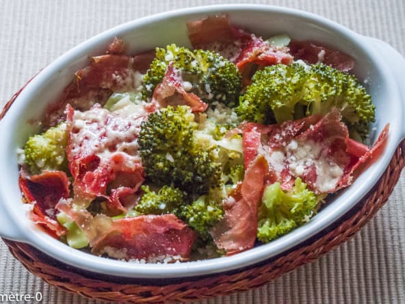 Gratin de brocolis à l'italienne