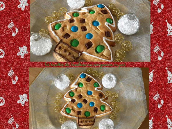 Cookies sapin de noël