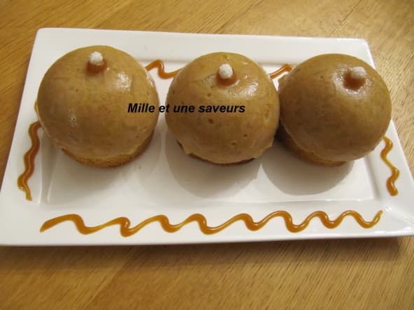 Dôme tatin sur sablé breton de C. Michalak 