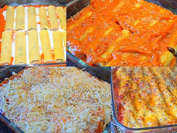 Cannelloni à la viande hachée facile, parfumé aux herbes de Provence
