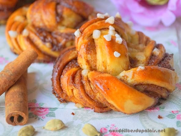 Kanelbullar brioche suédoise à la cannelle et cardamome