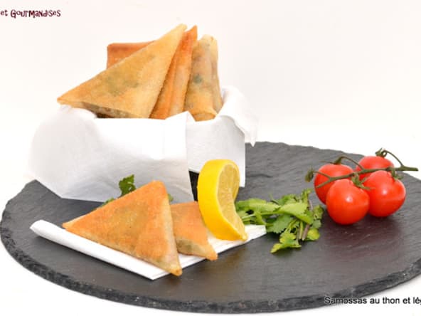 Samossas au Thon et aux Légumes.