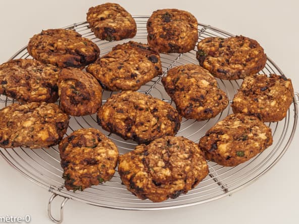 Sablés au jambon et aux cerises