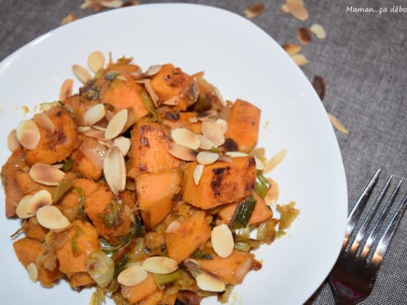 Patates douces caramélisées - Maman...ça déborde