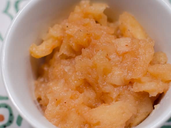 Compote de coing à la vanille