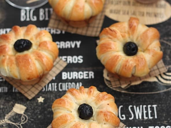 Petits pains épinards