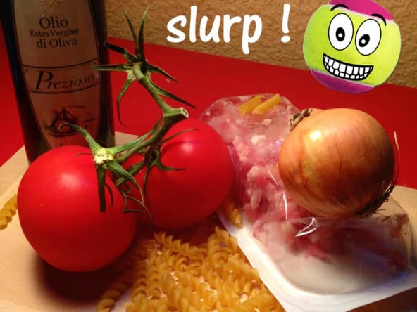 La pasta all'amatriciana de Jean Balle - Balle, Jean Toulouse !