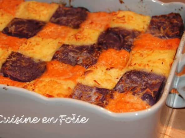 Purée arlequin 100% naturelle