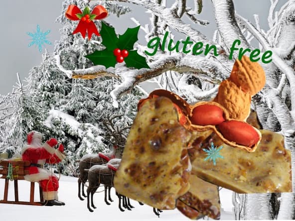 Croquants aux cacahuètes parfumés à la vanille (Canada, Québec). Sans gluten.