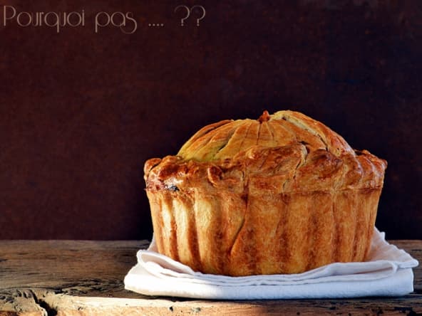 Tourte au chevreuil sauvage façon meat pie