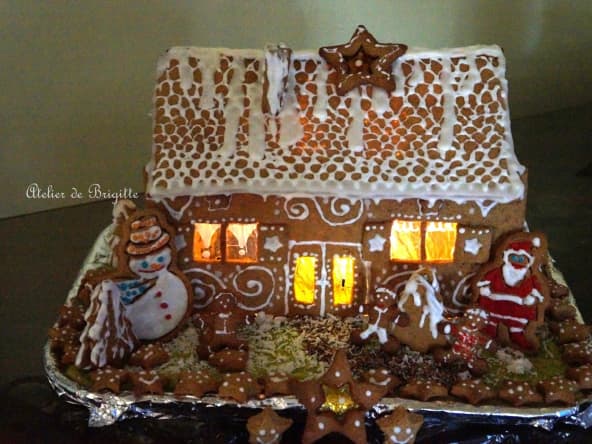 Maison en Pain d'épices pour noël