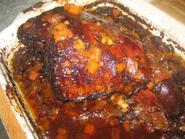 Gigot d'agneau de 7 heures aux épices de Noël : une viande de fêtes !