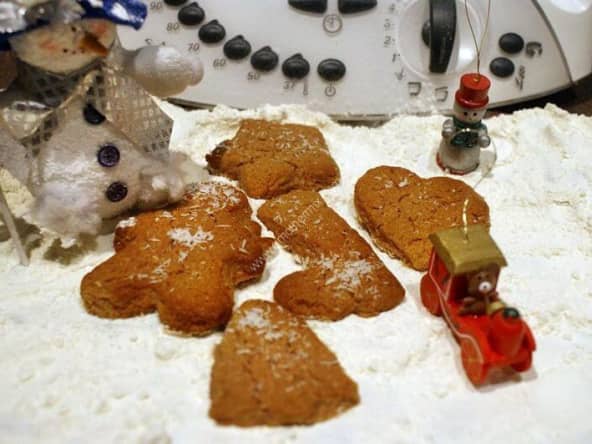 Petits gâteaux de Nöel chocolat praliné noix de coco thermomix, recette thermomix gouter