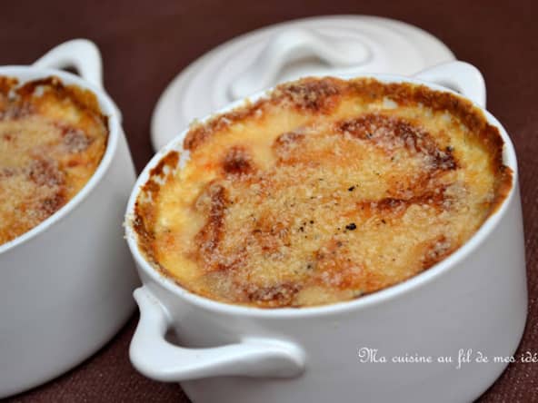Petits gratins de pomme de terre au parmesan