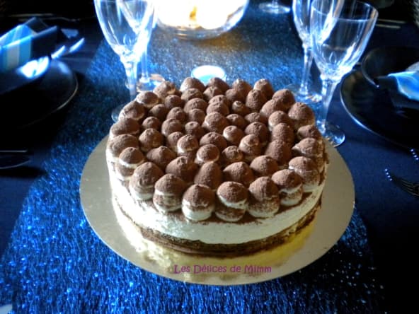Tiramisu façon entremet chocolaté