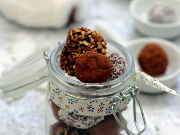 Truffes au chocolat maison