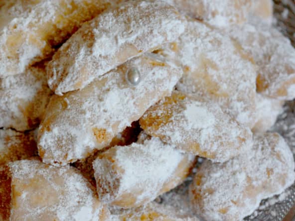 Vanille Kipferl aux amandes