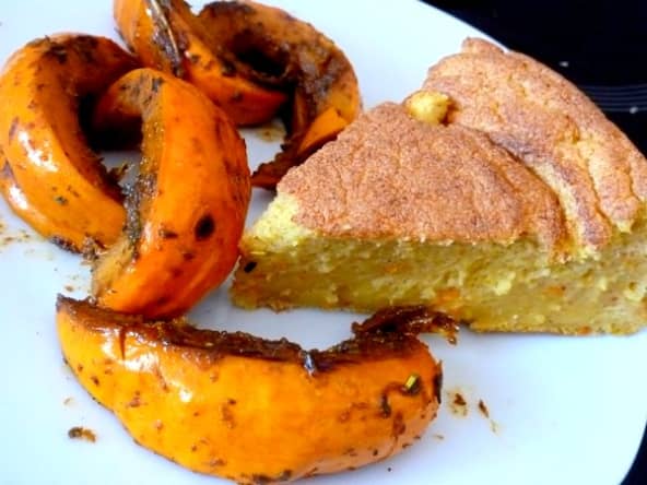 Pain à la citrouille et béchamel