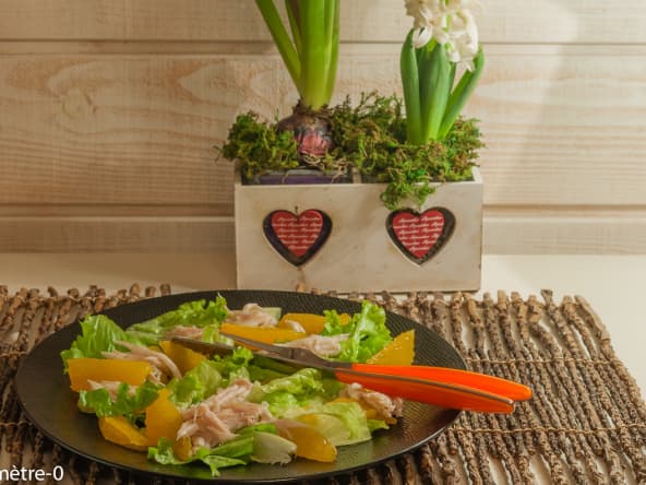 Salade de raie à l'orange