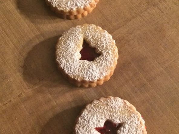 Petits biscuits miroirs