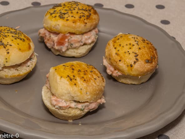 Rillette aux deux saumons et à l'orange