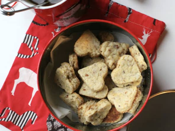 Sablés aux noisettes spécial Noël