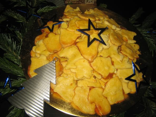 Bredeles alsaciens : butterbredele, petits biscuits au beurre