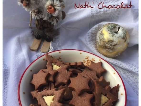 Sablés de Noël au chocolat pour les 13 desserts