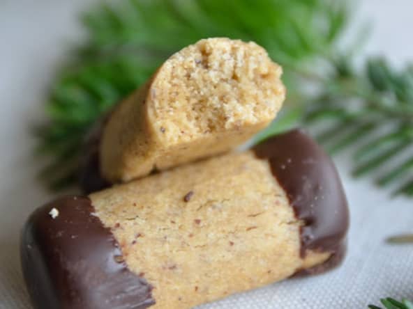 Bûchettes aux noisettes et au café (Bredele)